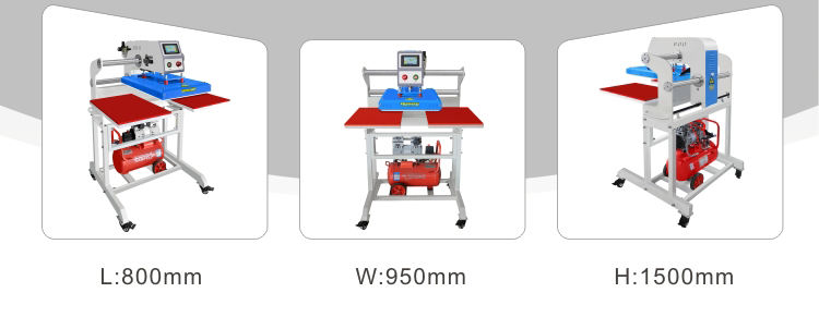 Automatic LCD Screen Panel 40x60cm Sublimation Jersey Large Heat Press Machine