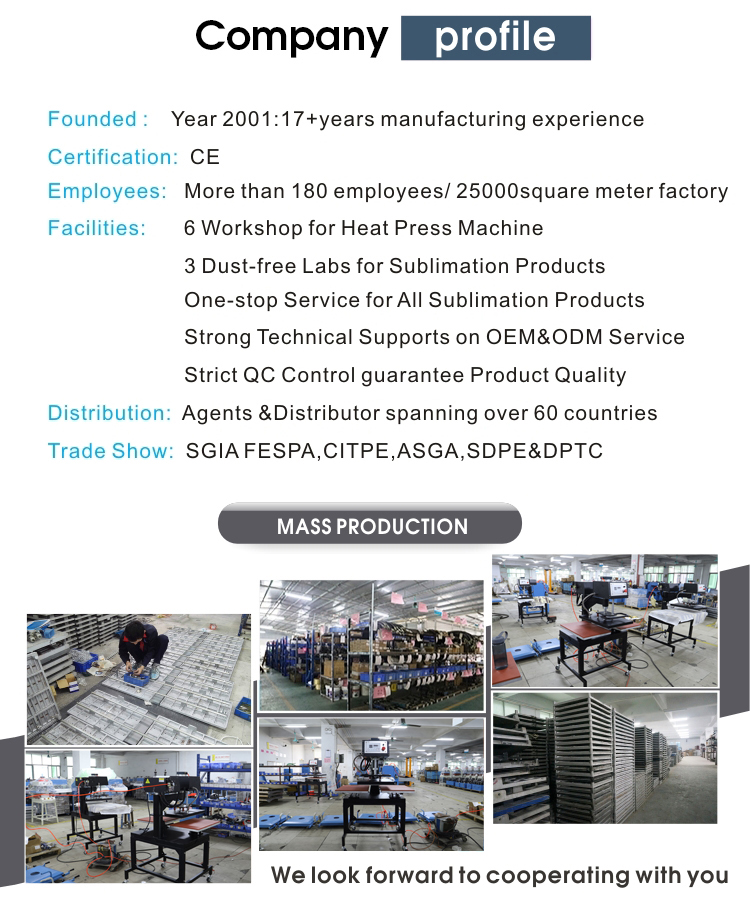 New Product Intelligent Panel Double Station T-Shirt Heat Press Machine
