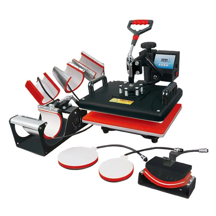 Mesin Press Panas Combo 8 in 1 Termurah Dijual